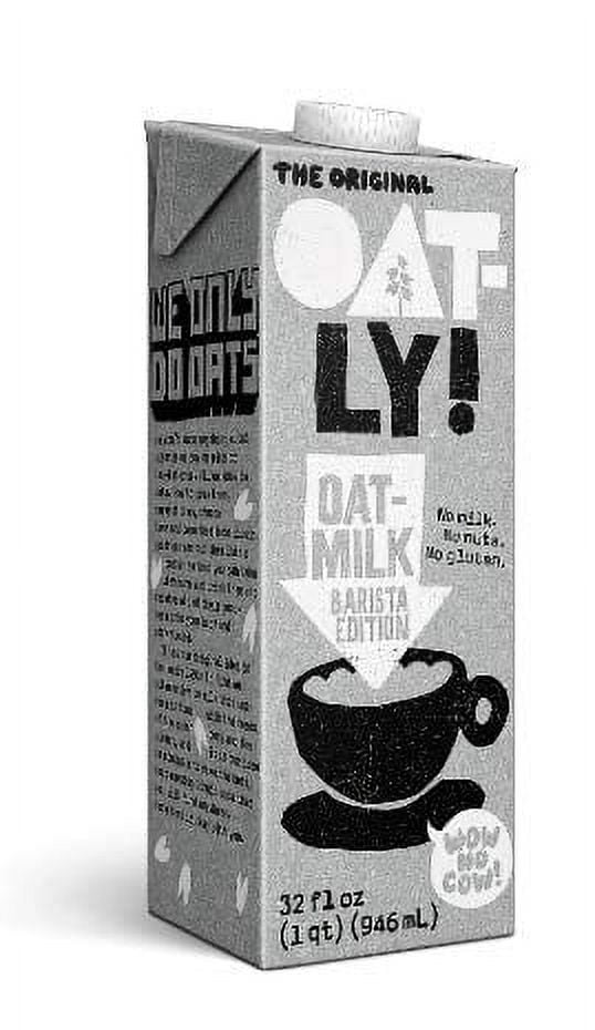Oatly Original Oat Drink 1 Litre (Pack of 4), Barista Ed