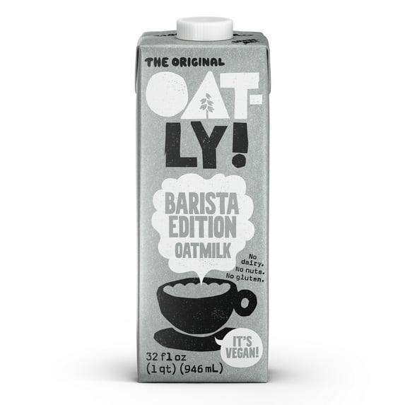 Oatly Oatmilk, Barista Edition, 32 fl oz Carton