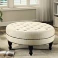 thumbnail image 1 of Oatmeal Color Scheme - Blend with Surroundings - Home Library - Subtle Ottoman, 1 of 2