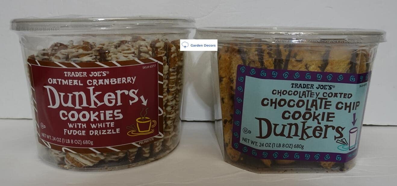 Oatmeal Cranberry & Chocolatey Coated Chocolate Chip Cookie Dunkers