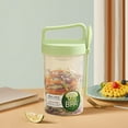 thumbnail image 1 of Portable Oatmeal Breakfast Cup With Spoon, Sealed Travel Container for Yogurt & Cereal, Detachable Ice Tray & Leak-Proof Lid, 1 of 9
