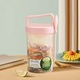 thumbnail image 1 of Portable Oatmeal Breakfast Cup With Spoon, Sealed Travel Container for Yogurt & Cereal, Detachable Ice Tray & Leak-Proof Lid, 1 of 7