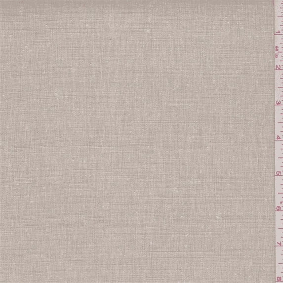 Oatmeal Heather Home Decorating Linen, Fabric Sold By the Yard