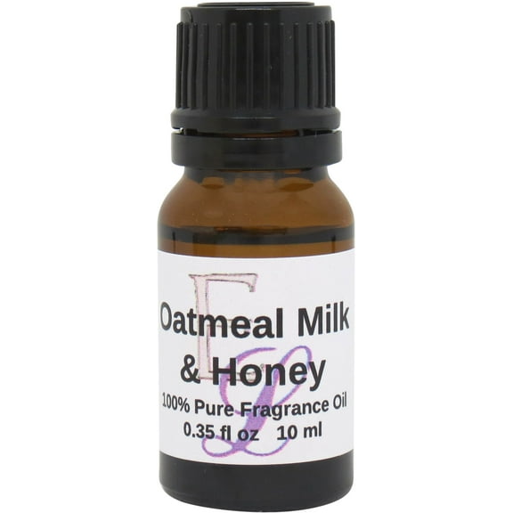 Oatmeal Milk And Honey Fragrance Oil by Eclectic Lady, 10 ml, Premium Grade Fragrance Oil, Perfect for Aromatherapy, Soaps, Lotions, Slime, and Other Bath and Body Products