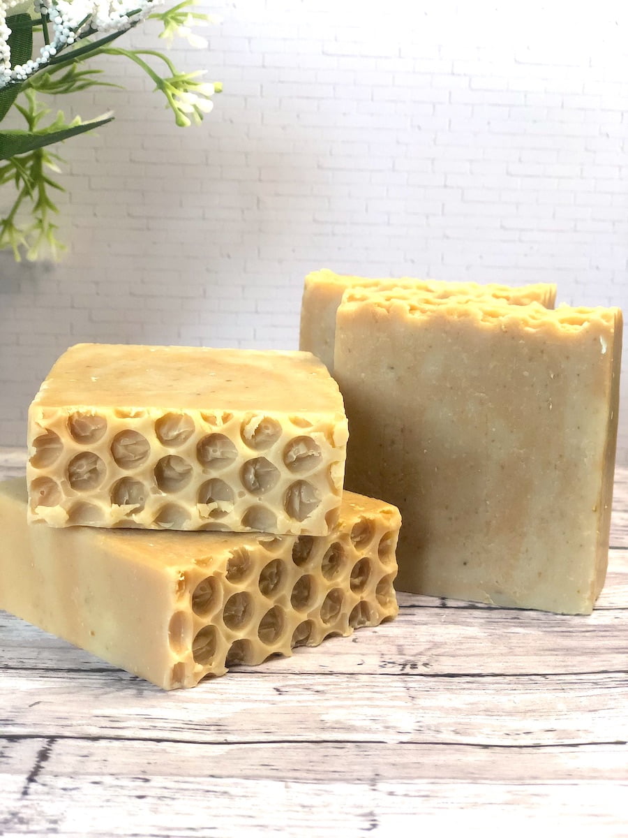 Oatmeal Milk & Honey Handmade Natural Soap