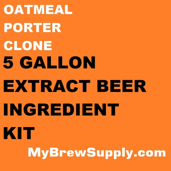 Oatmeal Porter Clone 5 gal Homebrew Beer Extract Ingredient Kit (Highland Brewing Company)