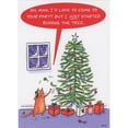 thumbnail image 1 of Oatmeal Studios Cat on Phone: I Just Started Ruining the Tree Box of 10 Humorous / Funny Christmas Cards, 1 of 2