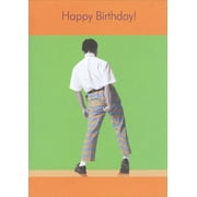 Oatmeal Studios Man with Wedgy Funny / Humorous Birthday Card