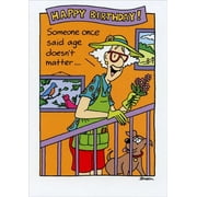 Oatmeal Studios Someone Once Said Funny / Humorous Birthday Card