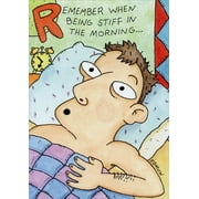 Oatmeal Studios Stiff Funny / Humorous Birthday Card