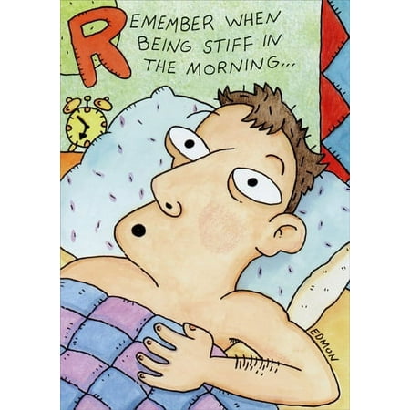 Oatmeal Studios Stiff Funny / Humorous Birthday Card