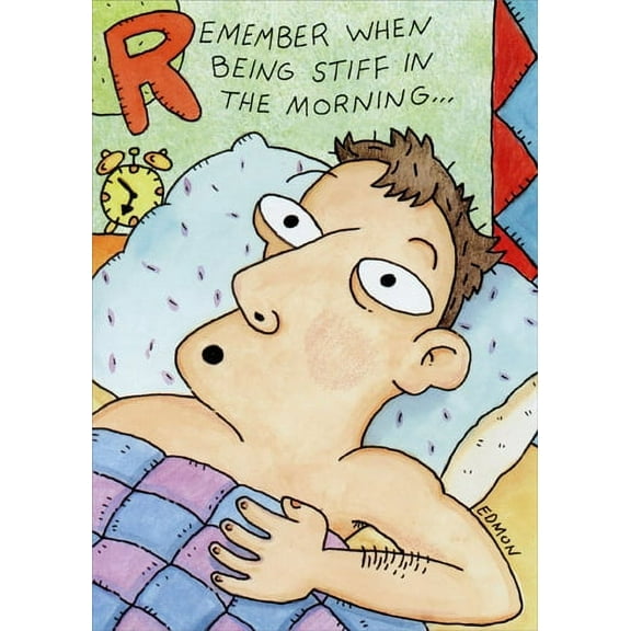 Oatmeal Studios Stiff Funny / Humorous Birthday Card