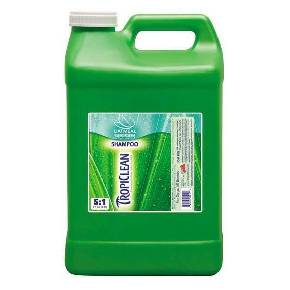 Oatmeal and Tea Tree Oil Medicated Pet Shampoo Gentle Natural Soothing Formula (2.5 Gallon)