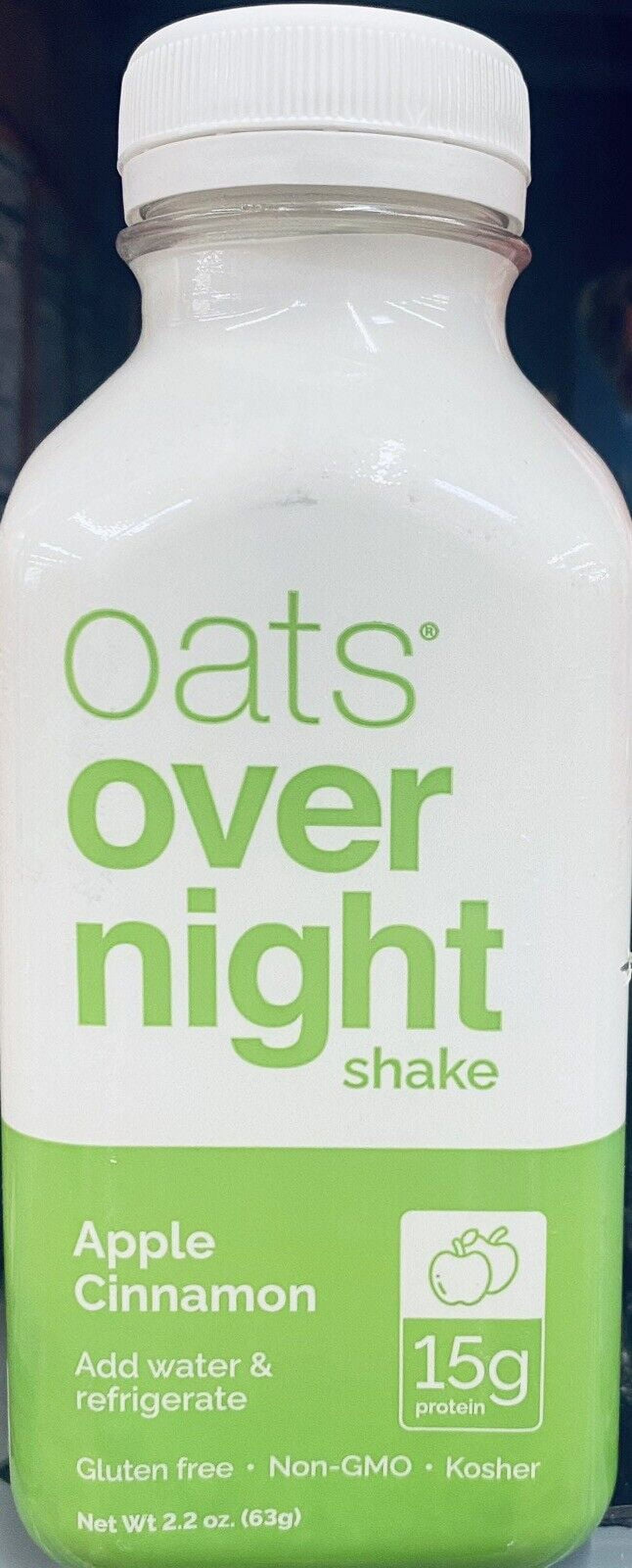 Oats Overnight Apple Cinnamon Over night Oats Shake 2.2 oz bottle 1