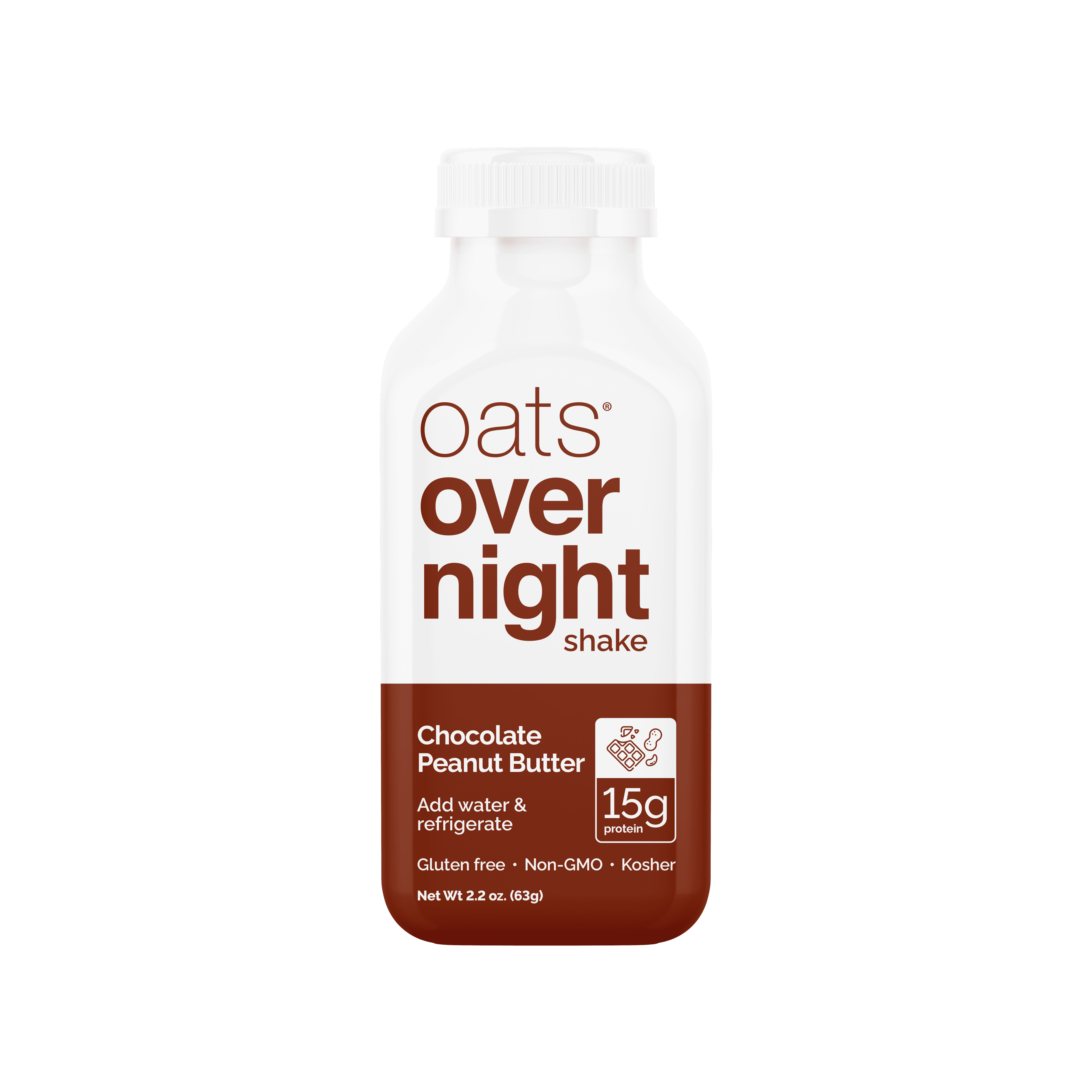 Oats Overnight Chocolate Peanut Butter Overnight Oats Shake 2.2oz