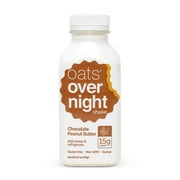 Oats Overnight Chocolate Peanut Butter Protein Overnight Oatmeal Shake, 2.2 oz, 1 Count