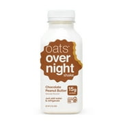 Oats Overnight Chocolate Peanut Butter Protein Overnight Oatmeal Shake, 2.2 oz, 1 Count