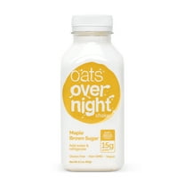 Oats Overnight Maple Brown Sugar Protein Overnight Oatmeal Shake, 2.1 oz, 1 Count