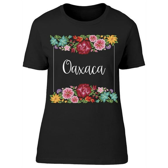 Oaxaca Flores T-Shirt Women -Image by Shutterstock, Female Large