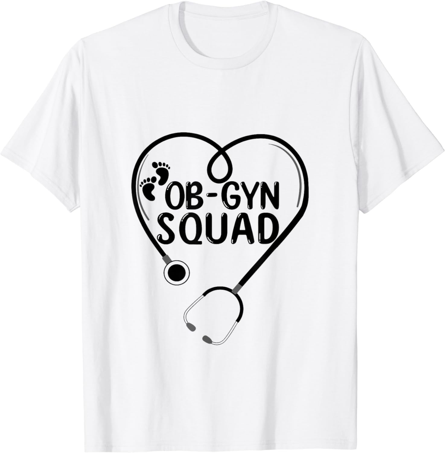 Ob-Gyn Squad Obstetrician Gynecologist OB GYN Nurse life T-Shirt ...
