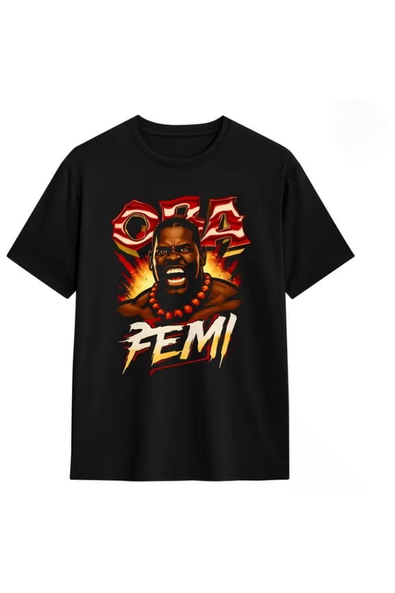 Oba Femi Merch 2026 Shirt Unisex Tops Vintage Tee Jersey Outdoor Tee Fashion y2k Top