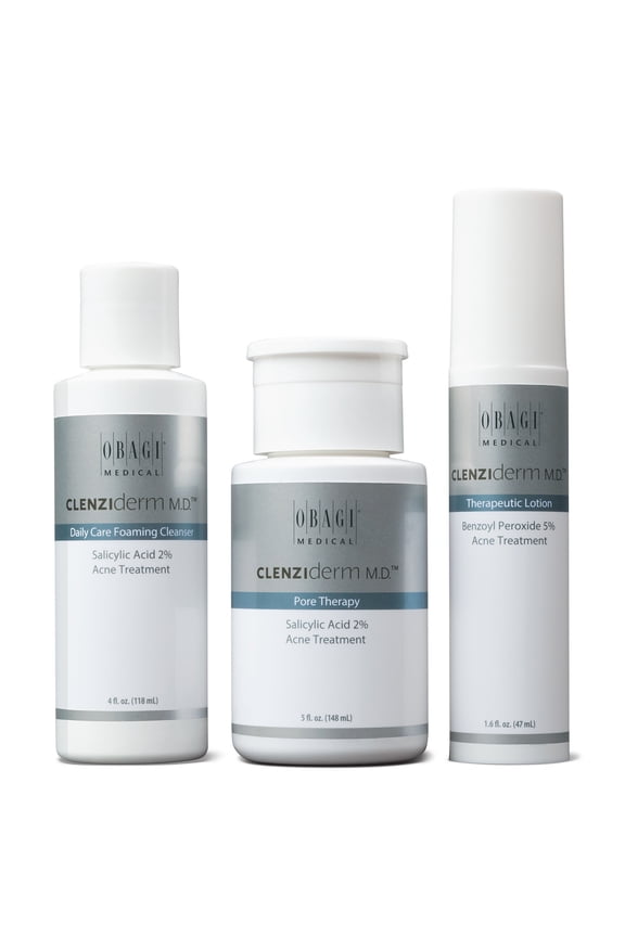 CLENZIderm M.D. Acne Therapeutic 3 Piece System