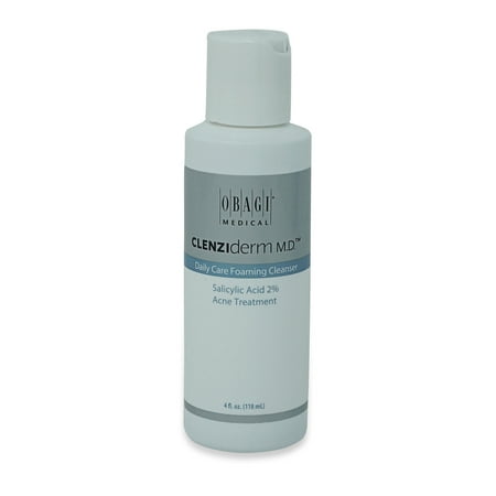 Obagi CLENZIderm M.D. Daily Care Foa ming Clean ser and Ac ne Treat ment, 4 fl. oz.