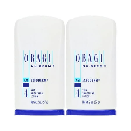 Obagi Nu-Derm Exfoderm Skin Smoothing Lotion 2 oz 2 Pack