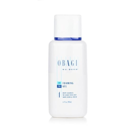 Obagi Nu-Derm Foaming Gel Face Wash for Normal to Oily Skin Type, 6.7 fl oz