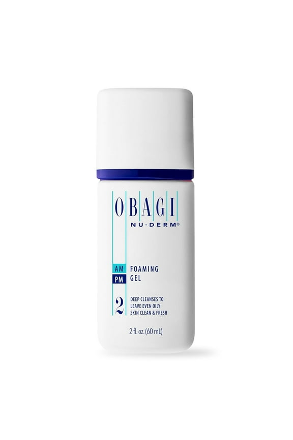 Nu-Derm Foaming Gel Facial Cleanser, 6.7 oz.