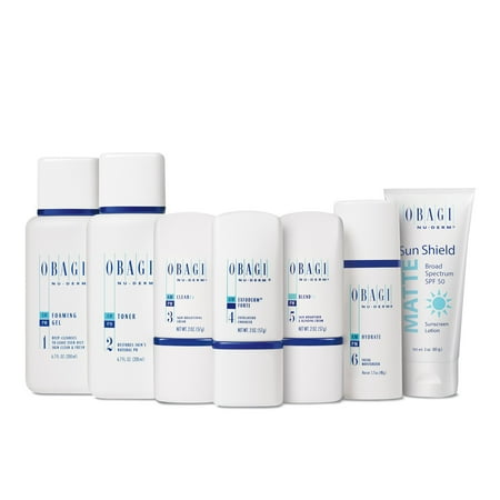 Obagi Nu-Derm Fx Skin Brightening System for Normal To Oily Skin, 7 Piece System