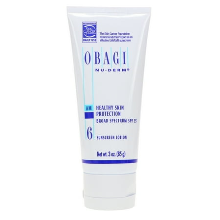 Obagi Nu-Derm Healthy Skin Protection Broad Spectrum SPF 35 Sunscreen Lotion, 3 oz.