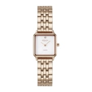 Obaku Adamas Women s Watch, Stainless Steel Link Bracelet, 22.5mm Case - Rose Gold