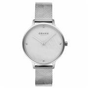 Obaku Womens Figen Mother of pearl Dial Watch - V295LXCWHC