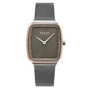 Obaku Womens Tern Lille Grey Dial Watch - V267LXPUMU