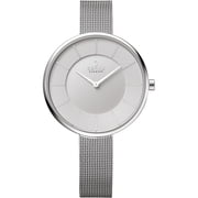Obaku Womens Sand White Dial Watch - V185LXCIMC