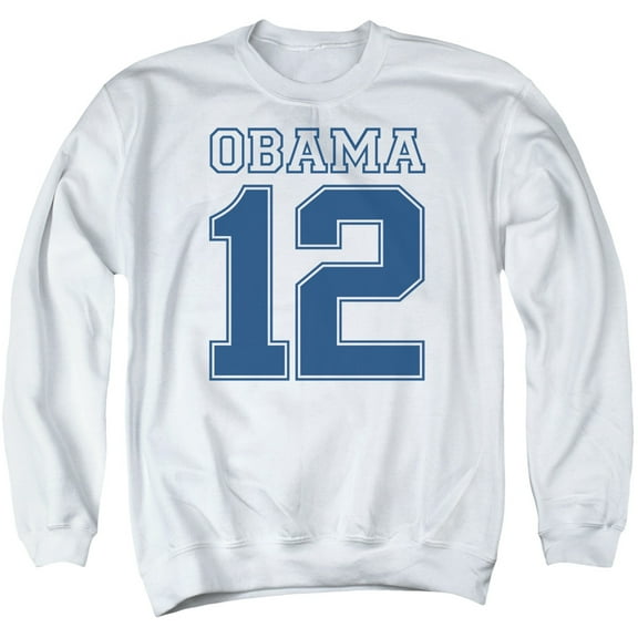 - Obama 12 - Crewneck Sweatshirt - Large