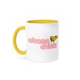 thumbnail image 1 of 3dRose, Obama Chick, 15oz Two-Tone Yellow Mug, 1 of 3