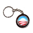thumbnail image 1 of Obama Logo Key Chain Keychain Ring, 1 of 1