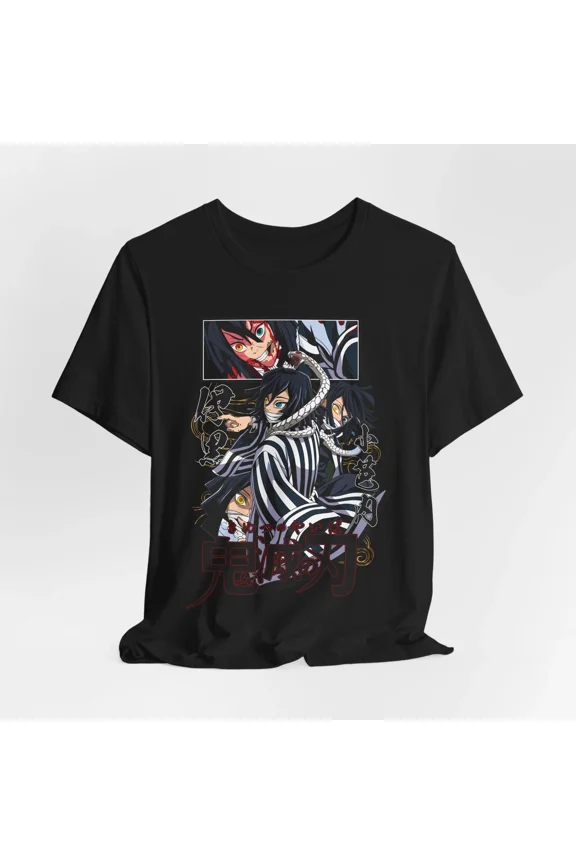 Obanai Anime Graphic Tee, Unisex Jersey Short Sleeve Shirt, Manga Lover Gift,