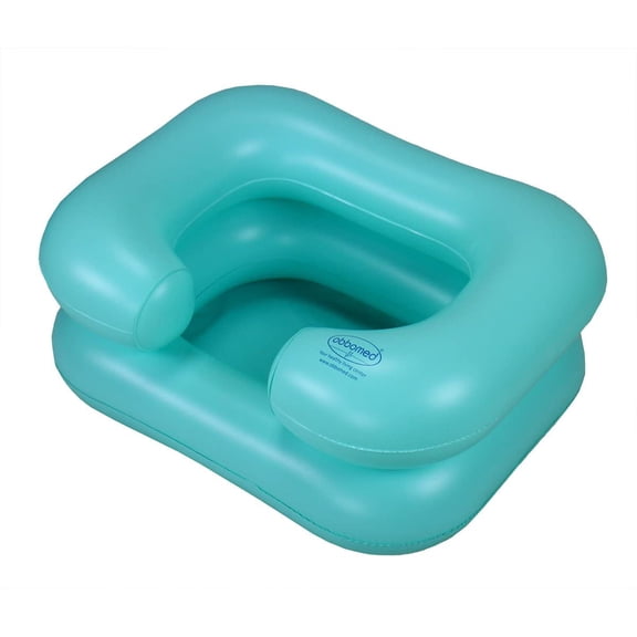 ObboMed HB-3000N, New and Handy air Valve, Inflatable, Foldable and Portable Hair Washing Basin for Bed Bounded, Disabled, Elders and Pregnancy at Home, Salon or Nursing Center -22? x 18? x