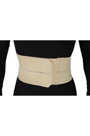 MB-2200M 2-Panel Elastic Postpartum Girdle/Postoperative Abdominal Binder Belt, Injuries Support, Post Pregnancy, Post-Surgical, Hernia, Belly Wrap Brace-Trimming Waist(M: 34 - 39 i