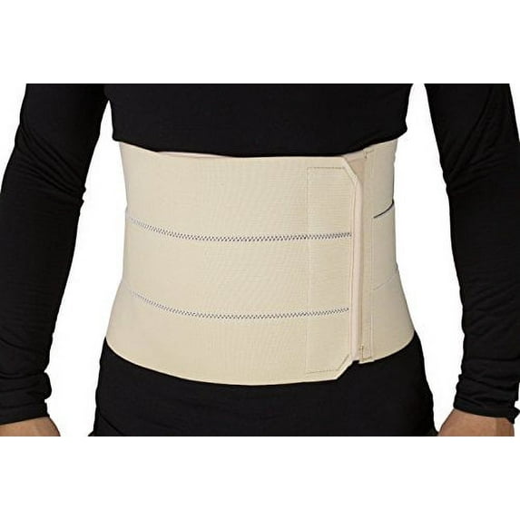 ObboMed MB-2310NXXL 3- Panel Elastic Postpartum Girdle/Postoperative Abdominal Binder Belt, Injuries Support, Post Pregnancy, Post-Surgical, Hernia, Belly Wrap Brace-Trimming Waist(XXL:47-5