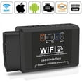 thumbnail image 1 of Obd2 Diagnostic Device Wifi Adapter,Elm327 Wireless Plug, Diagnostic Scanner For All Vehicles, Auto Engine Light Diagnostic Device,Obd Ii Code Reader For Ios Android Windows Iphone Smartphone Tablet, 1 of 6