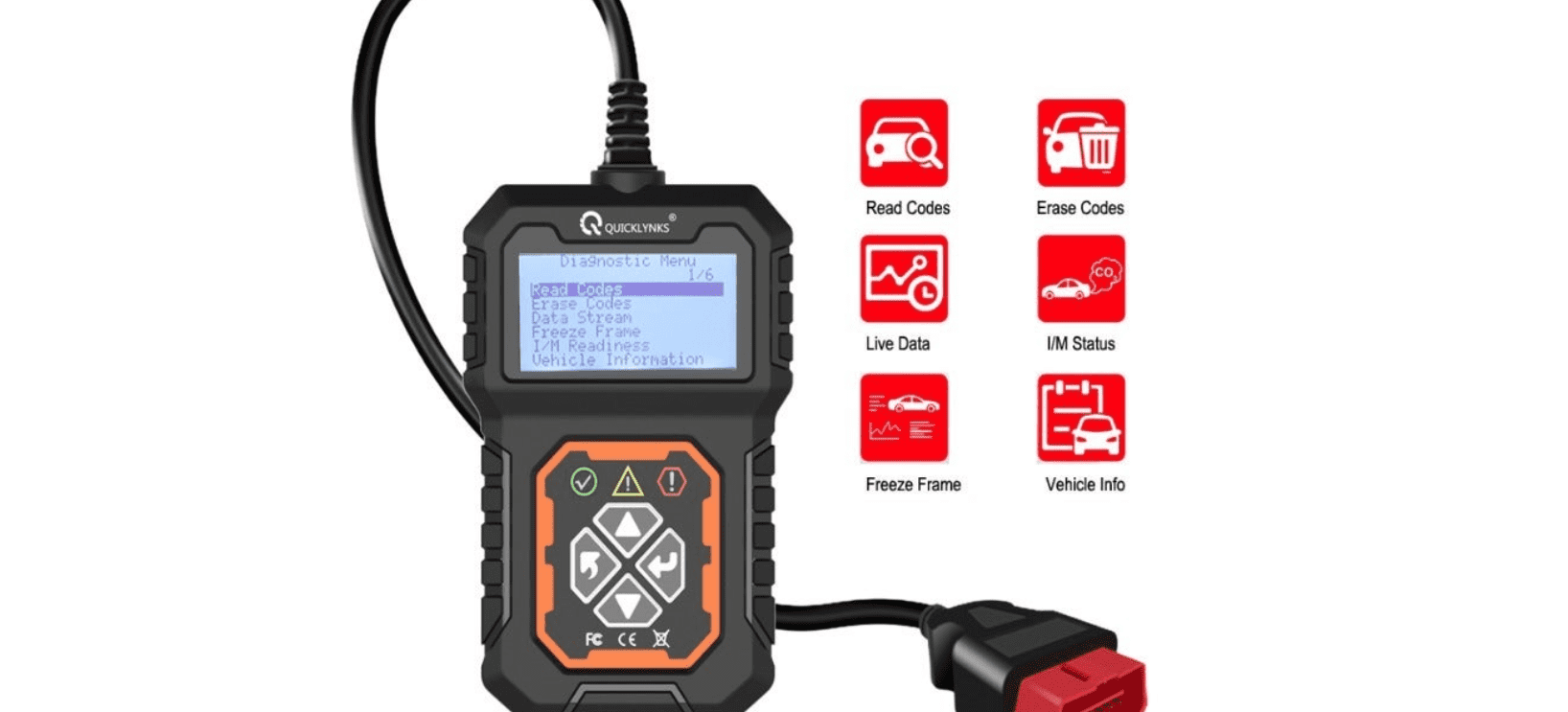 Automotive OBD Scan Tool T31 Diagnostic Engine Scanner & Code Reader