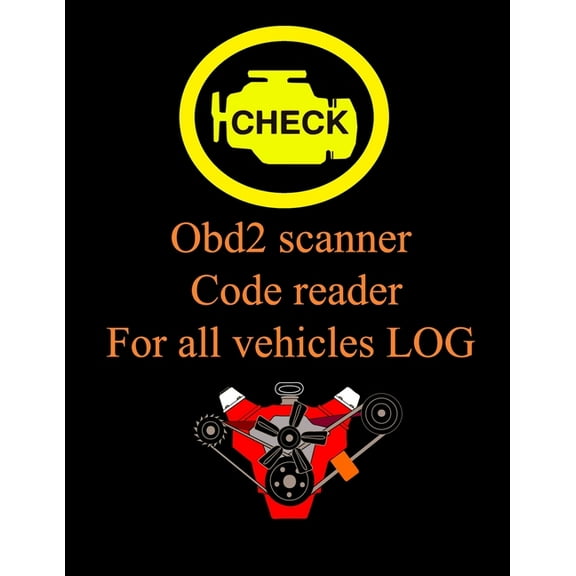 Obd2 scanner Code reader For all vehicles LOG: vehicles LOG code to help find problems, Automotive book for obd2 scanner Record all faults vehicle