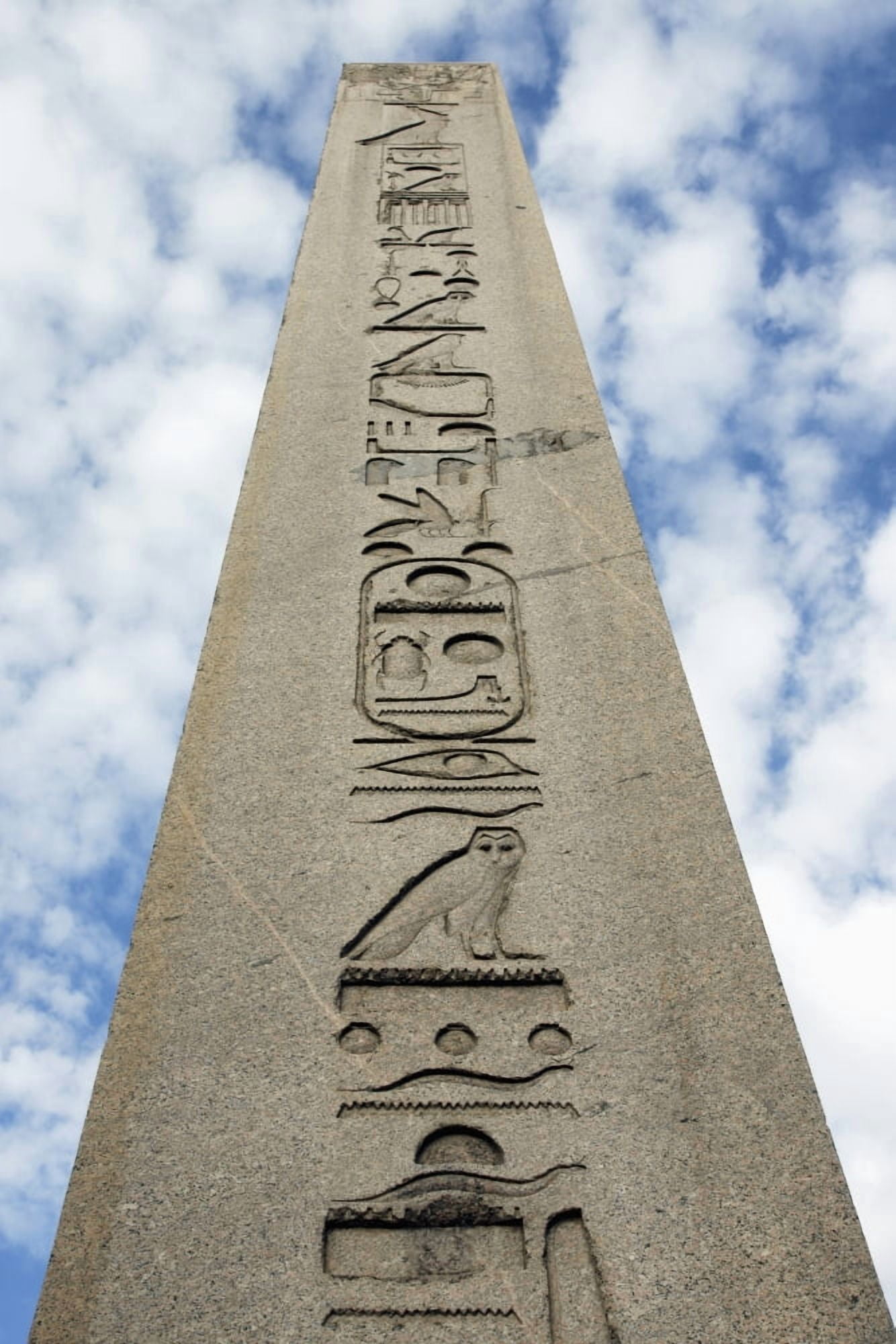 Obelisk Of Theodosius Canvas Art - Marc Jackson Design Pics (12 x 19)