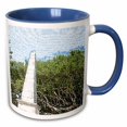 thumbnail image 1 of 3drose, Obelisk Sketch Landscape, 15oz Two-tone Blue Mug, 1 of 6
