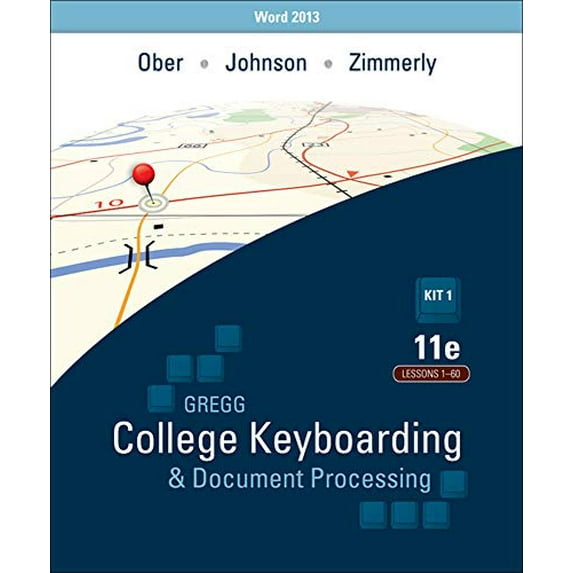 Pre-Owned Gregg College Keyboarding & Document Processing (GDP); Lessons 1-60, main text