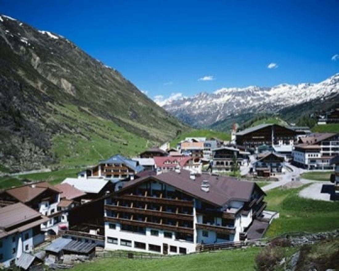 Obergurgl Otztal Alps Tyrol Austria Canvas Art - Walter Bibikow DanitaDelimont (20 x 16)